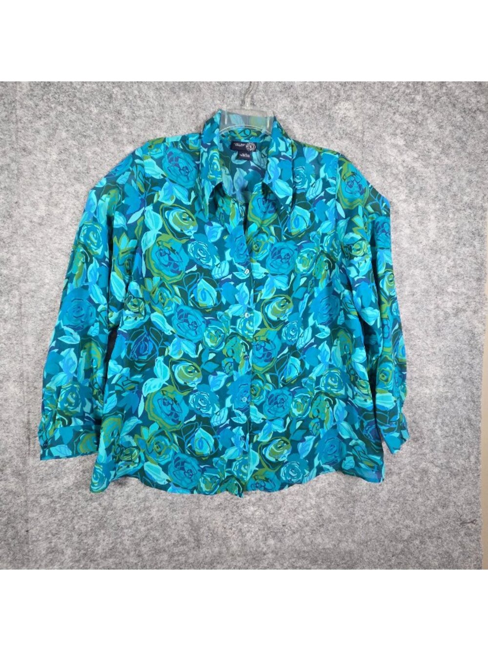 Venezia Women's Two-Piece Shirt/Dress Outfit Blue Size 16/18